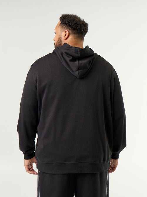 Hoodie van ongeruwde sweatstof - Kiabi