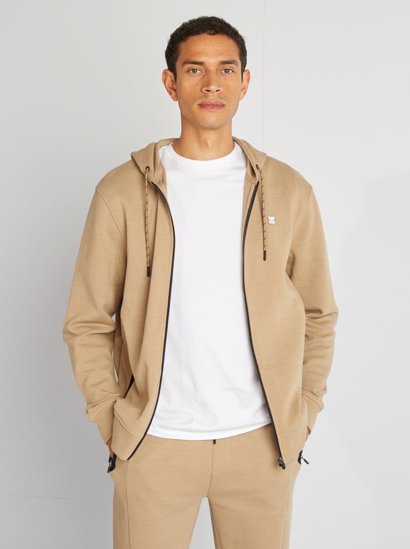 Hoodie van piquétricot BIEGE - Kiabi
