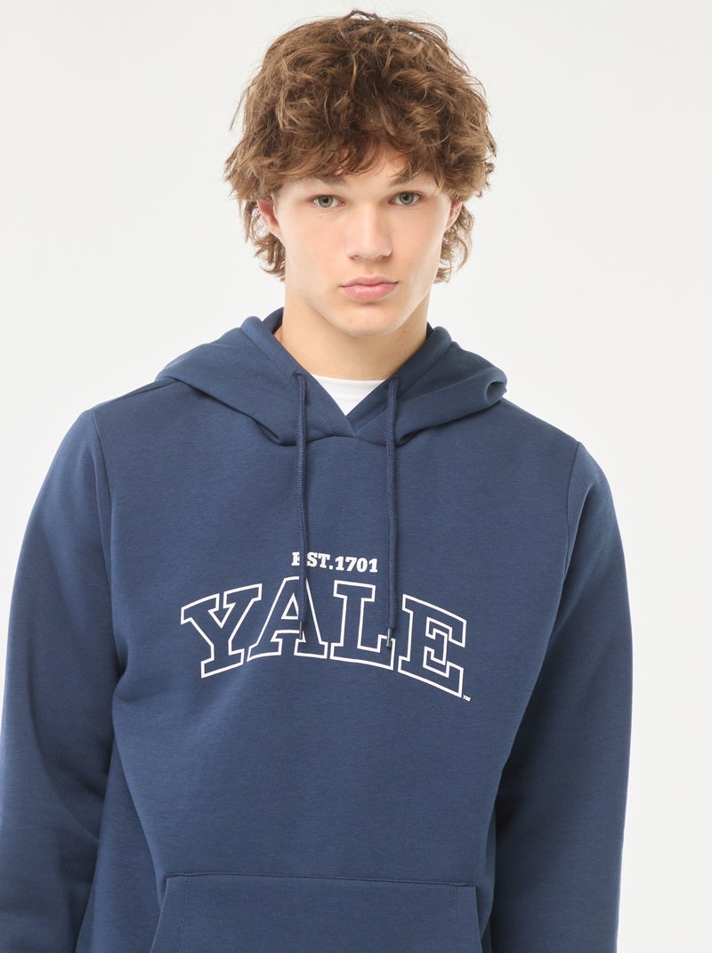 Hoodie 'Yale' BLAUW - Kiabi