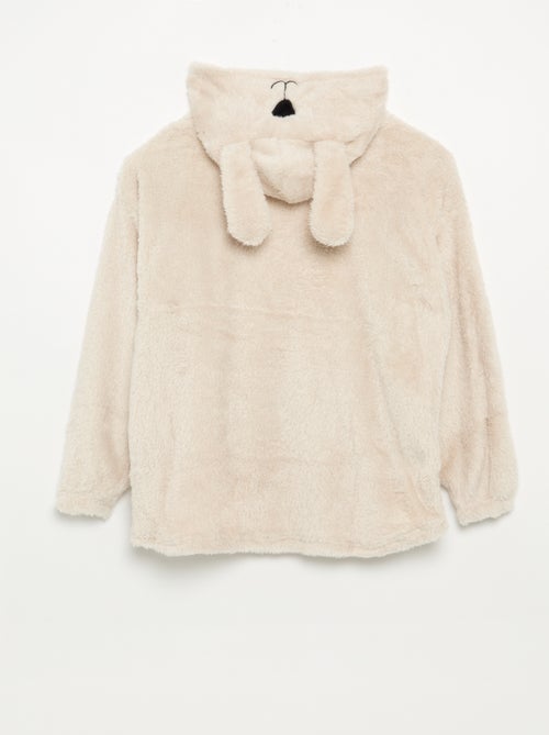 Hoodies van pluche breisel - Kiabi
