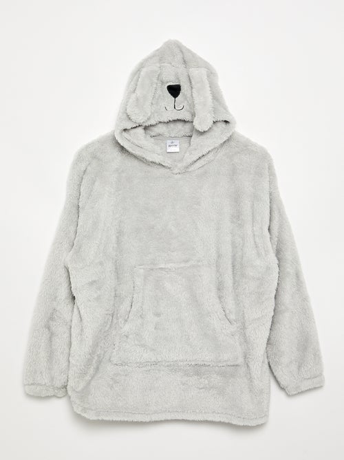 Hoodies van pluche breisel - Kiabi