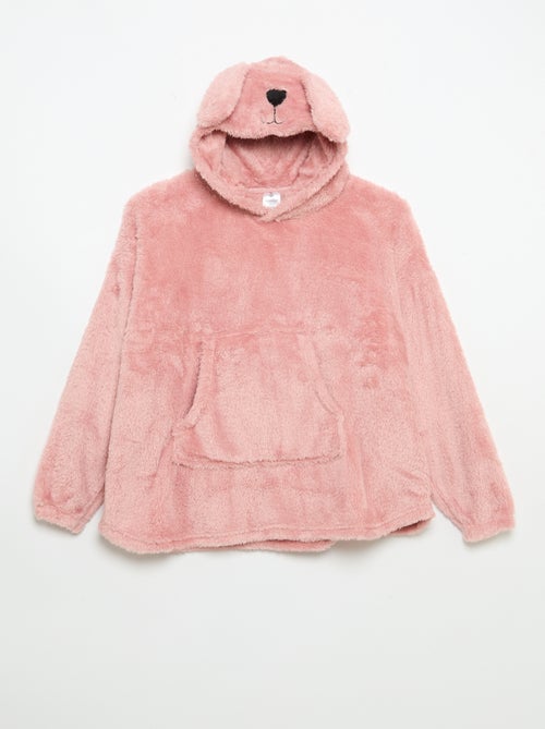Hoodies van pluche breisel - Kiabi