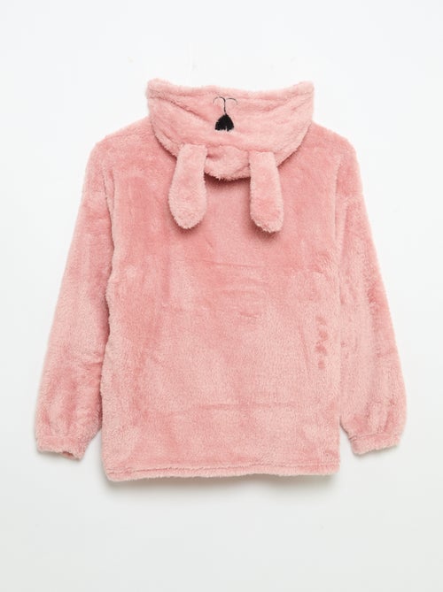Hoodies van pluche breisel - Kiabi