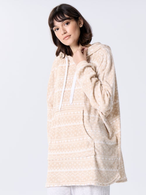 Hoodies van pluche tricot - Kiabi Hoodies van pluche tricot - Kiabi