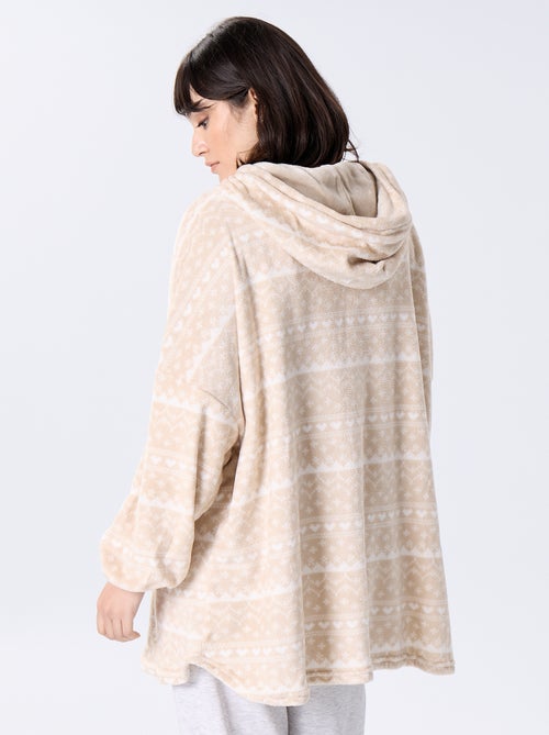 Hoodies van pluche tricot - Kiabi Hoodies van pluche tricot - Kiabi