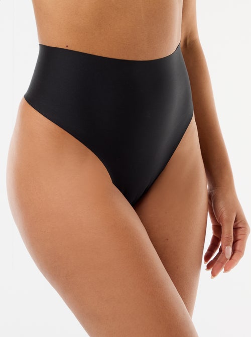 Hooggetailleerde shapewear tanga - Kiabi
