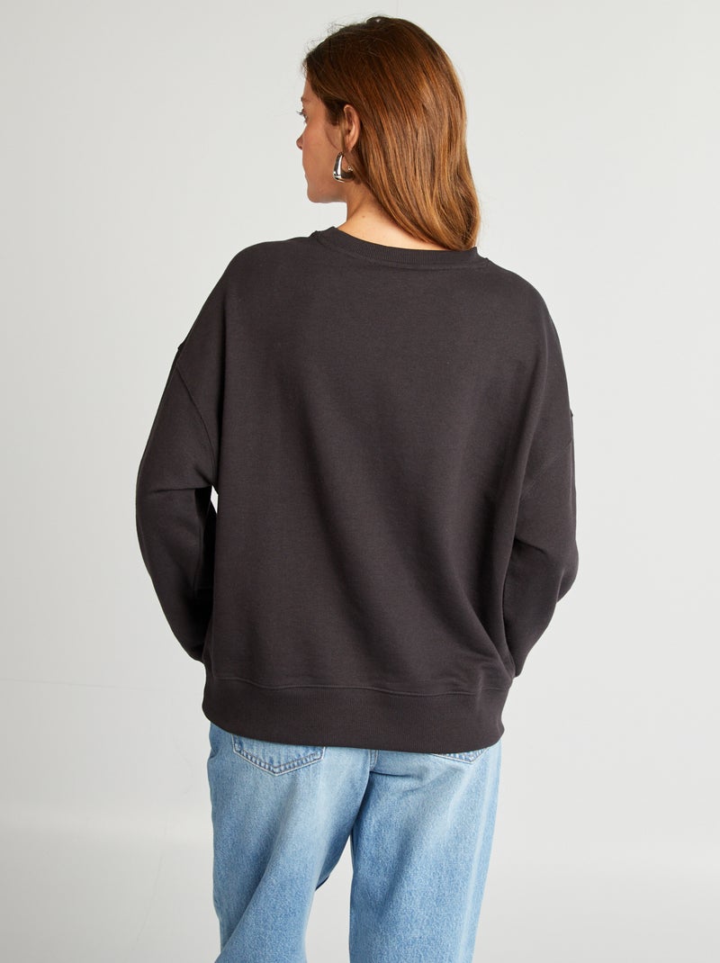 Hot Wheels-sweater met ronde hals ZWART - Kiabi