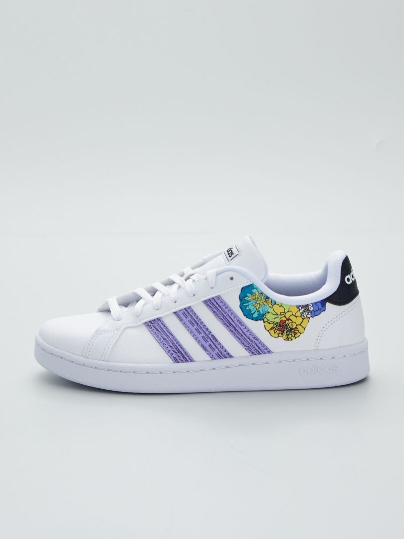 Imitatieleren sneakers - Adidas Grand Court - WIT - Kiabi - 70.00€