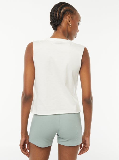 Ingekort T-shirt zonder mouwen 'Boston Celtics' - Kiabi