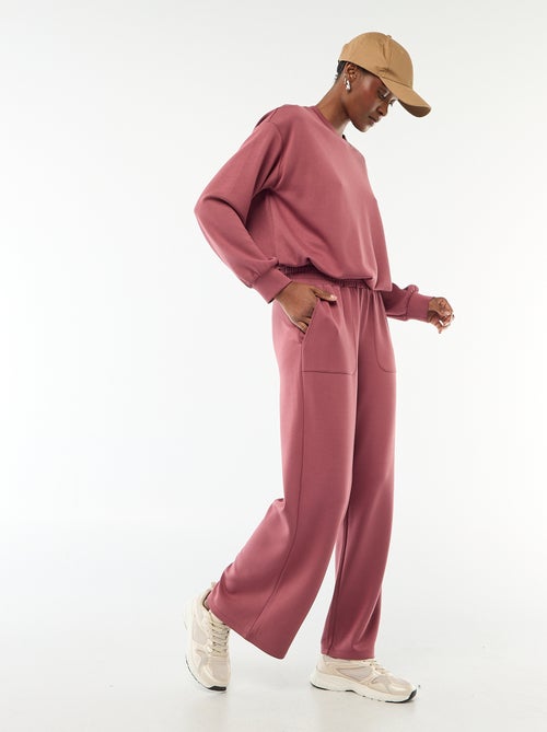 Ingekorte sweater met bollend effect - Kiabi