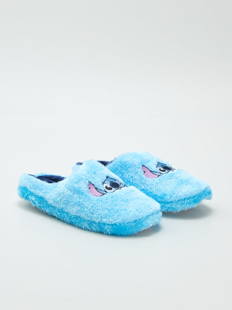 Instappantoffels 'Stitch' BLAUW - Kiabi