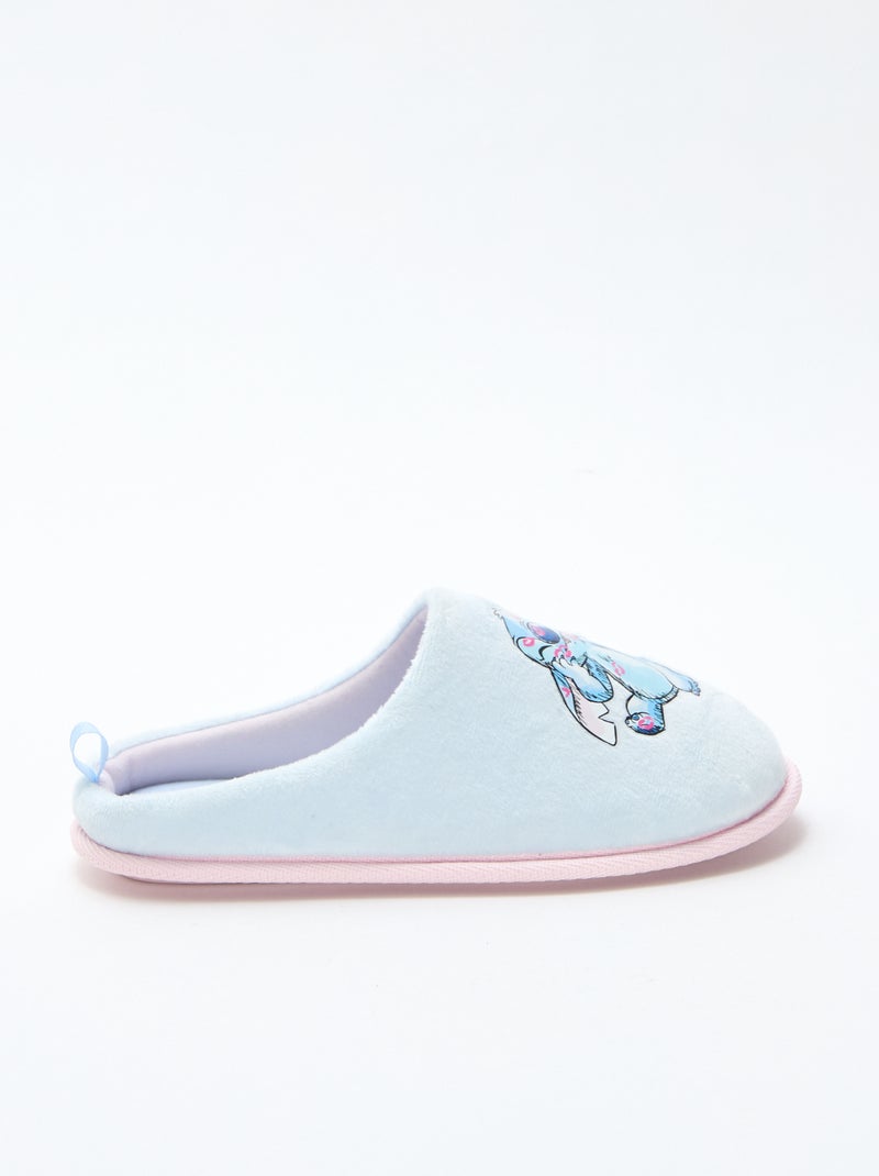 Instappantoffels 'Stitch' Blauw - Kiabi