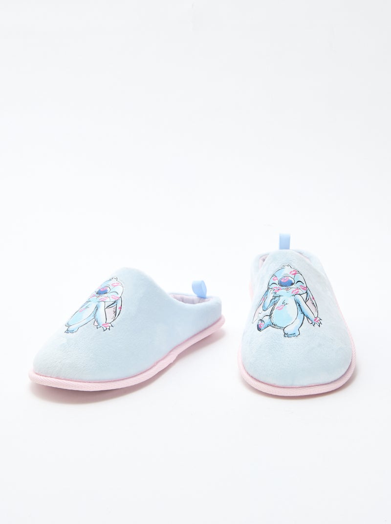 Instappantoffels 'Stitch' Blauw - Kiabi