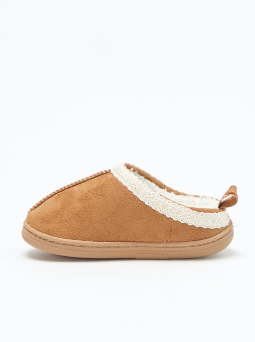 Instappers van suèdine met detail - Kiabi