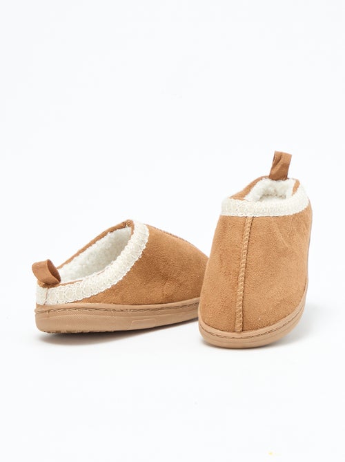 Instappers van suèdine met detail - Kiabi