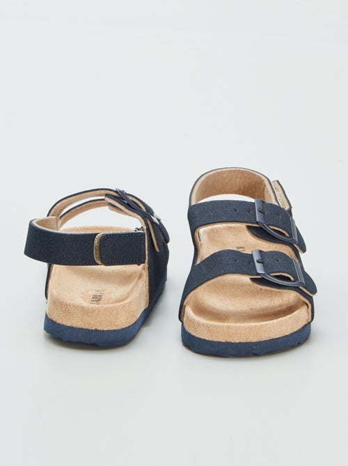 Instappers van suèdine met klittenband - Kiabi