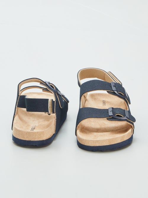 Instappers van suèdine met klittenband - Kiabi