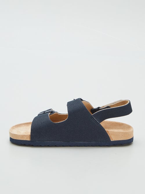 Instappers van suèdine met klittenband - Kiabi