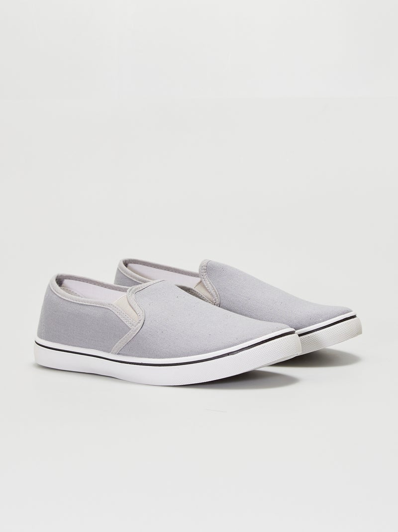 Instapsneakers grijs - Kiabi
