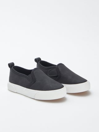 Instapsneakers van suèdine