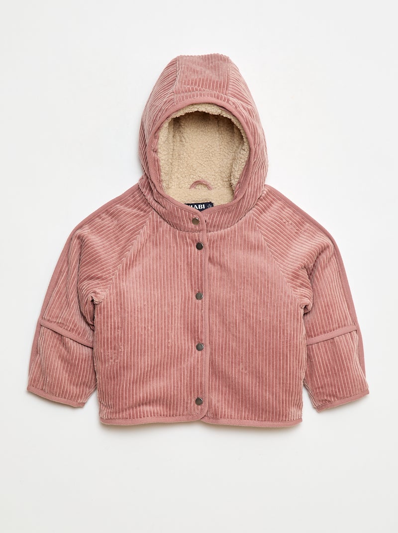 Jack van corduroy Rose - Kiabi