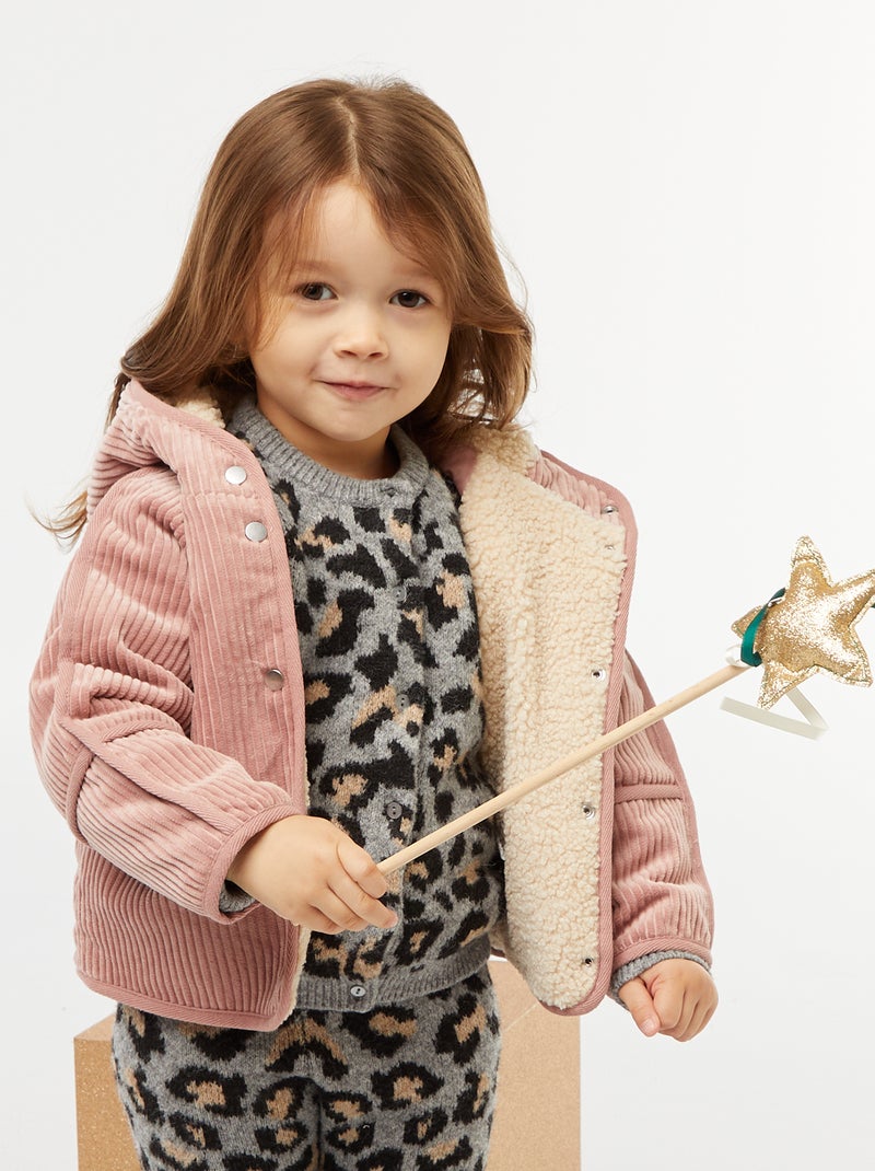 Jack van corduroy Rose - Kiabi