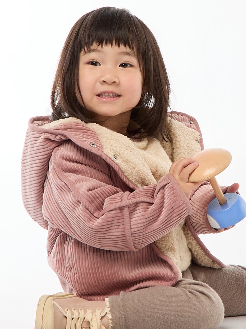 Jack van corduroy Rose - Kiabi