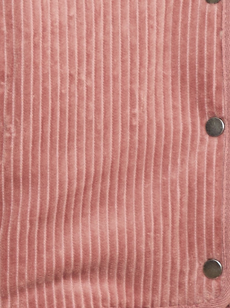 Jack van corduroy Rose - Kiabi