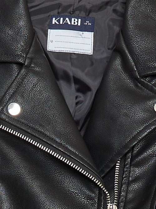 Jack van imitatieleer met textuur - Kiabi