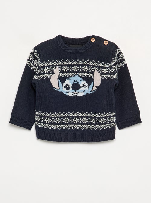Jacquard trui 'Disney' 'Stitch' - Kiabi
