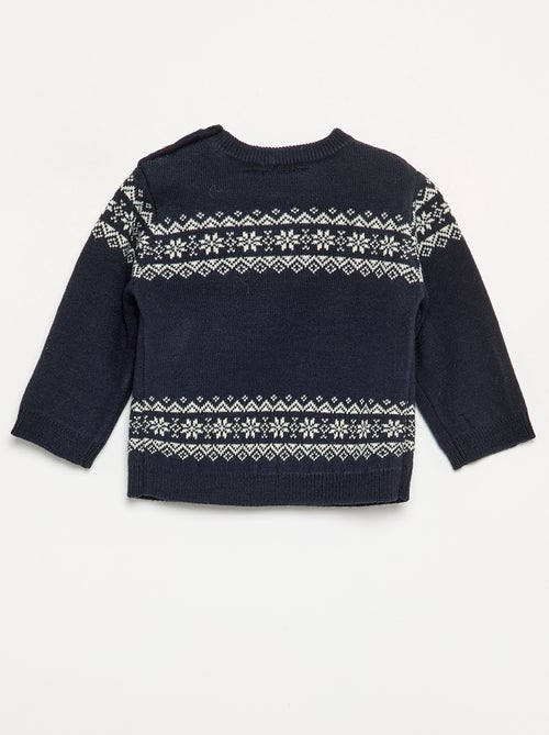 Jacquard trui 'Disney' 'Stitch' - Kiabi
