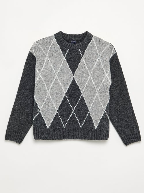 Jacquard trui - Kiabi