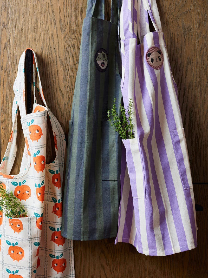 Japans keukenschort voor kinderen - Kiabi Home GRIJS - Kiabi