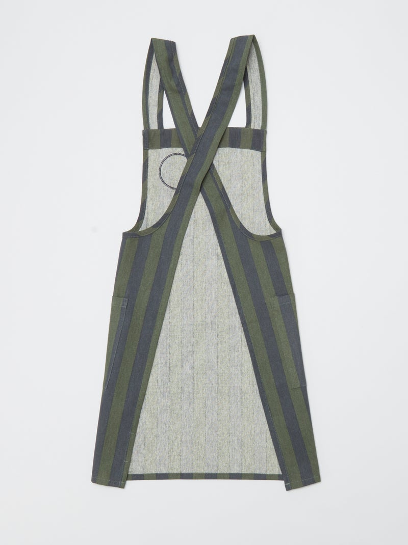 Japans keukenschort voor kinderen - Kiabi Home GRIJS - Kiabi