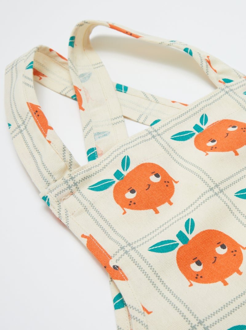 Japans keukenschort voor kinderen - Kiabi Home ORANJE - Kiabi