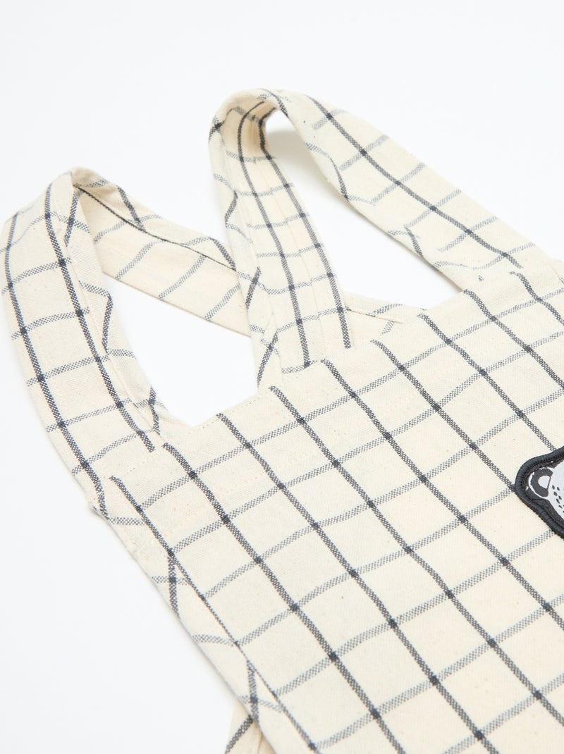 Japans keukenschort voor kinderen - Kiabi Home Zwart - Kiabi