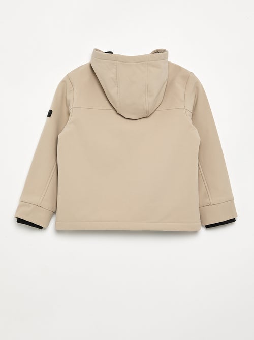 Jas met capuchon gevoerd met microfleece - Kiabi