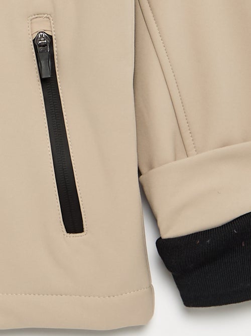 Jas met capuchon gevoerd met microfleece - Kiabi