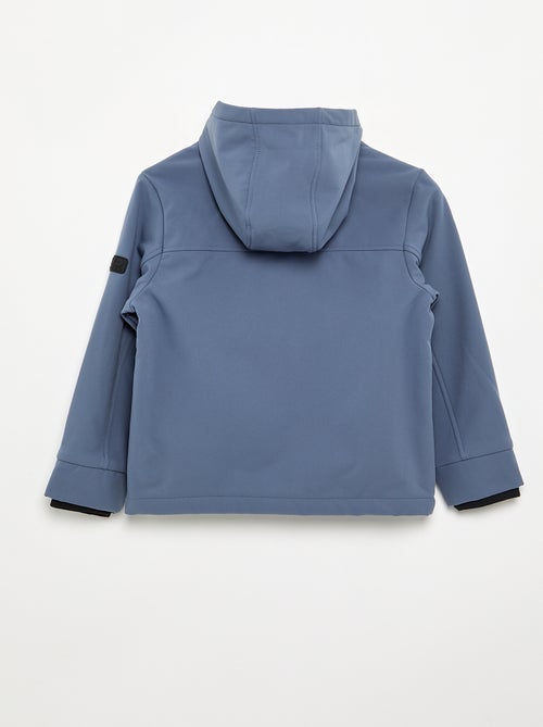 Jas met capuchon gevoerd met microfleece - Kiabi