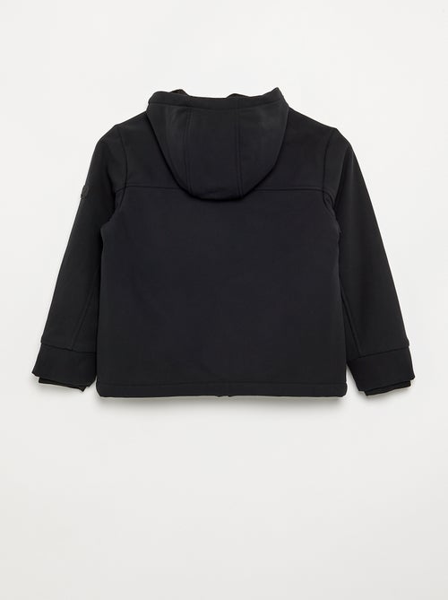 Jas met capuchon gevoerd met microfleece - Kiabi