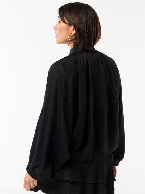 Jas met pofmouwen en rits - Kiabi