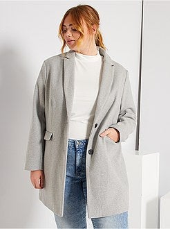 Jas met woleffect - Kiabi