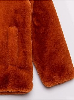 Jas van imitatiebont - Kiabi