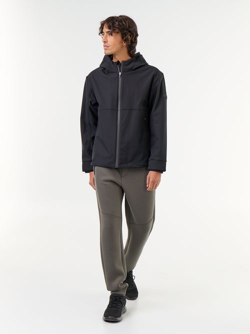 Jas van neopreen met capuchon en microfleece voering - Kiabi