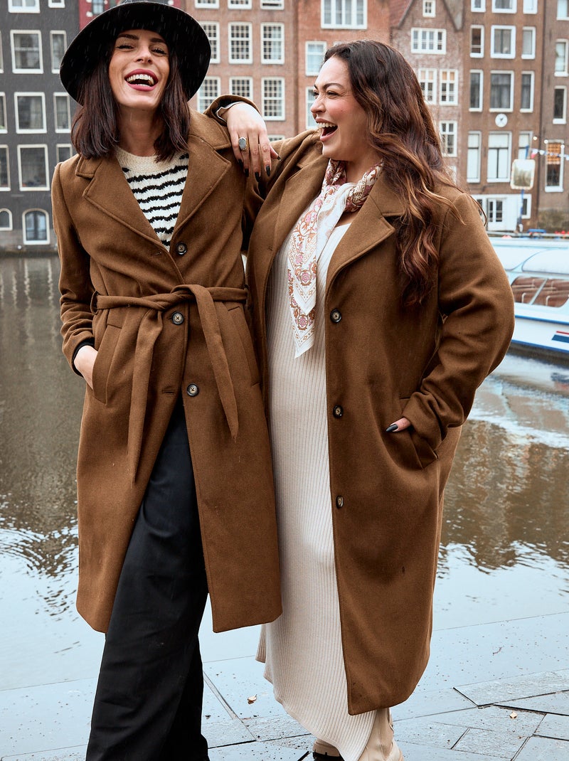 Jas van wolmix BRUIN - Kiabi