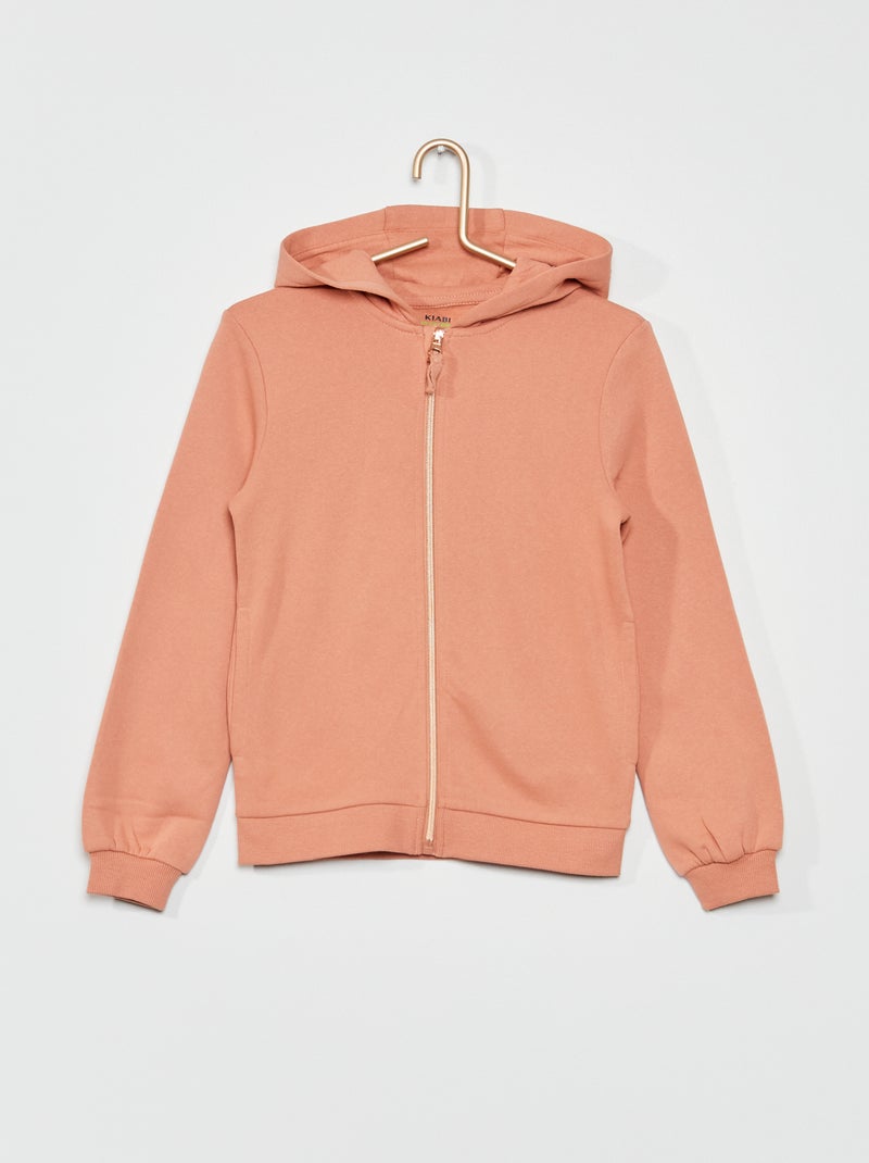 Jasje met capuchon roze - Kiabi