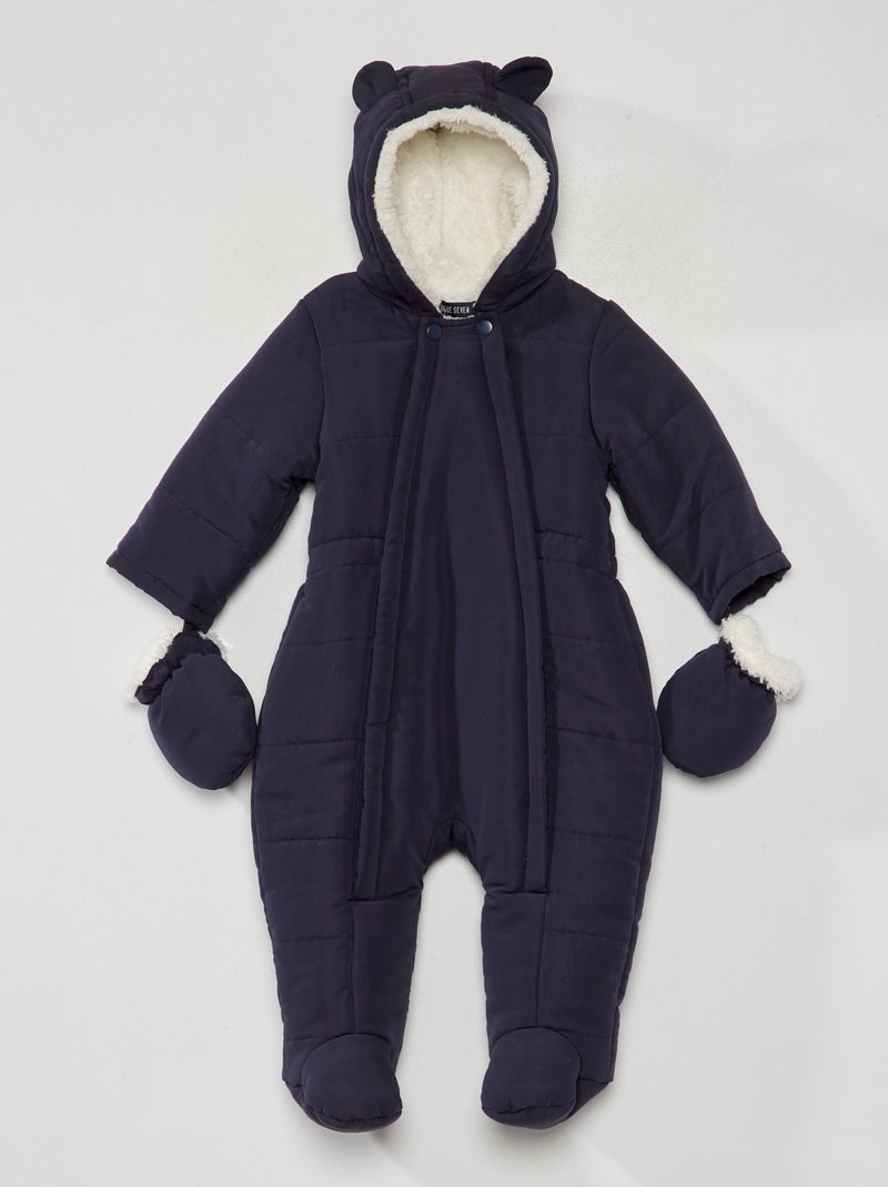Jasje met wanten BLAUW - Kiabi