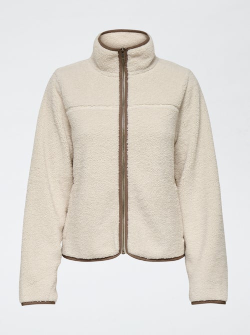 Jasje van bouclé met biesjes 'JDY' - Kiabi