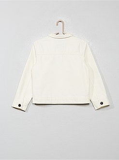 Jasje van keperstof met grote zakken - Kiabi