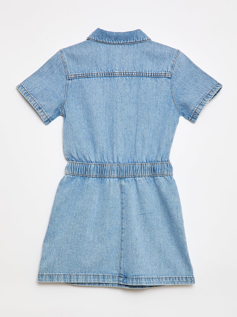 Jeans jurkoverall Blauw - Kiabi